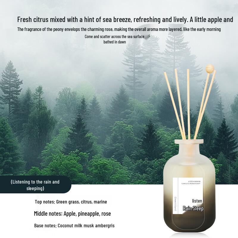 Green Island Premium No-Flame Reed Diffuser, 150ml