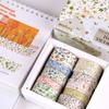 10pcs Floating Light Year Washi Tapes Set Gold Adhesive Masking Tape Diary Decoration Stickers