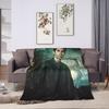 Warm Soft Blankets Camping Stiles Stilinski Throw Blanket  Flannel Bedspread For Couch Bed Funny Sofa Bed Cover