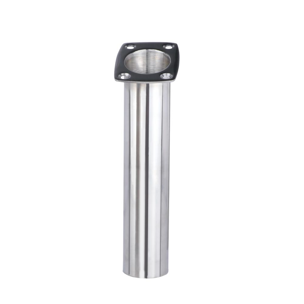 Boat Accessorie 2 Pieces Boat Fishing Flush Mount Rod Holder 316 Stainless Steel Fishing Tackle Tube Accessory 15° 90°