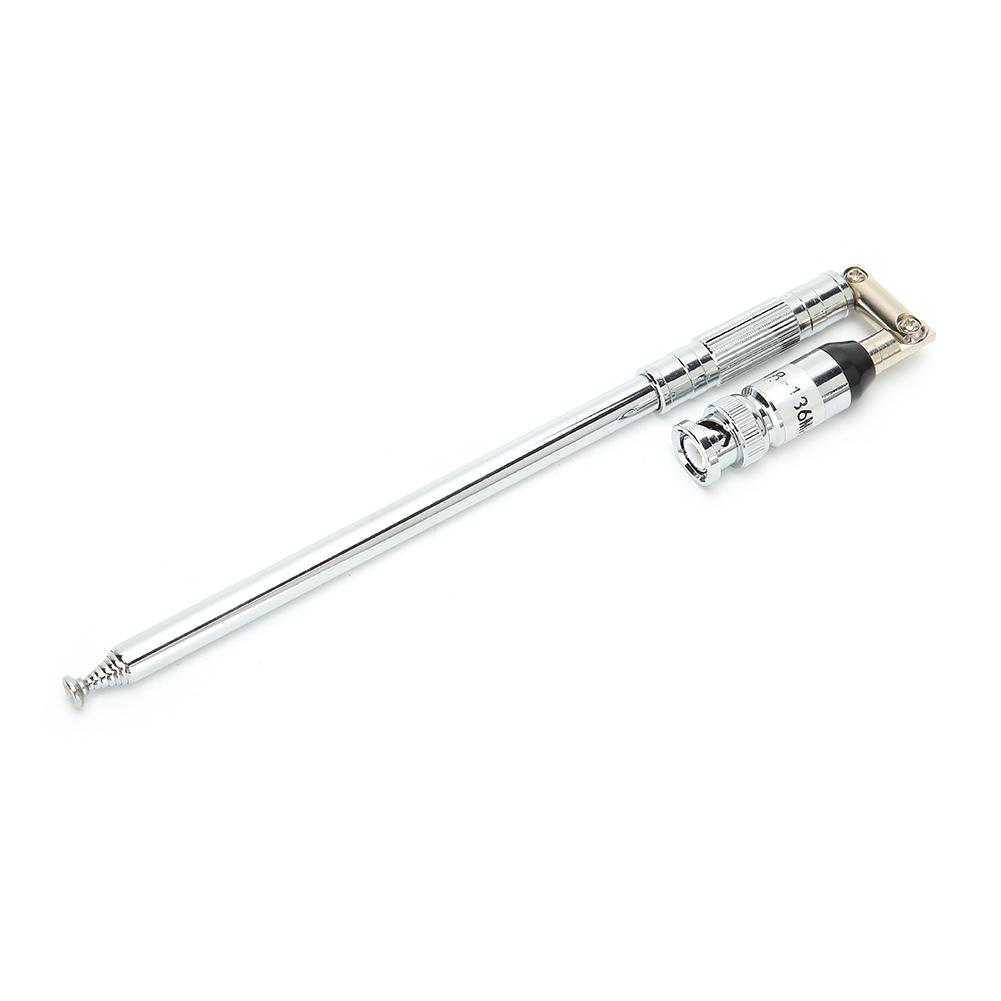 VHF UHF118‑136 Car Antenna Aerial Frequency Range Long Rod Bendable BNC Interface