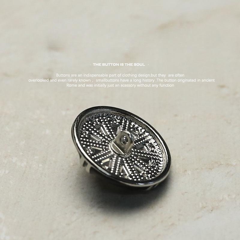 Exquisite Diamond-encrusted Button Sweate  Knitted Sweater  Double-sided Buttoned Dress  Suit Jacket  Large Buttons