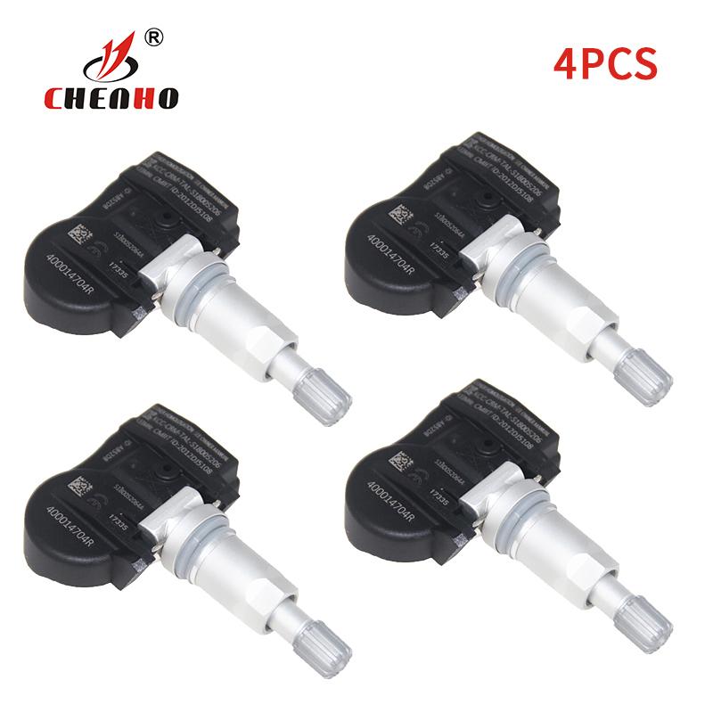

4PCS TPMS Tire Pressure Sensor For Renault Fluence Megane Laguna Scenic III Latitude 407000435R 407003743R 407001859R 400014704R