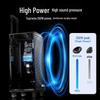 SAST SA-122S 12-inch Outdoor Portable Bluetooth Karaoke Trolley Speaker (CN Version)