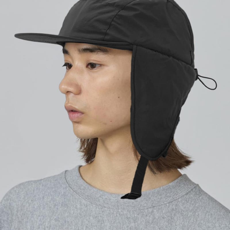 LOOKING4U The Cap Outdoor Trooper Waterproof Earmuff Cap Black