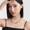 Dopamine Beaded Necklace: Sweet, Cool, Retro Clavicle Chain for Women’s Summer Dresses