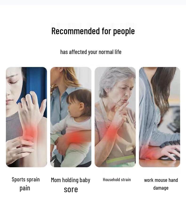 Cashmere Wool Wrist Support: Warm, Breathable, Fashionable Gloves for Men & Women - Thick, Protective Sleeve for Joint & Sport.