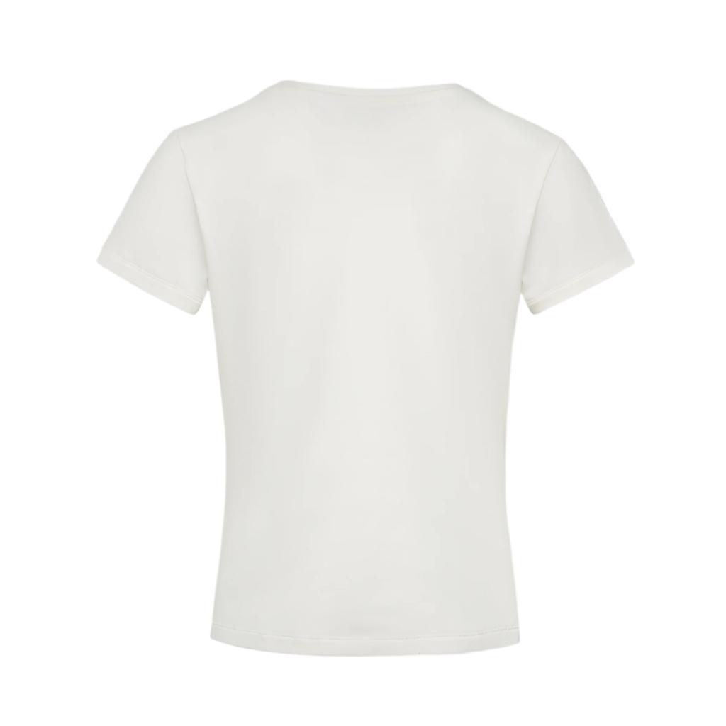 Adidas Originals Ballet Aesthetic Solid Color Short Sleeve Crew Neck T-Shirt Kids tops LE7603