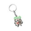 Sturdy Zinc Alloy Materials Tooth Shaped Keychain Charm Pendant Portable for Dental Professionals and Clinic Giveaways