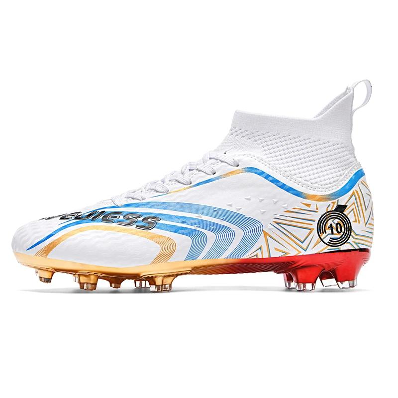 

Мужские футбольные бутсы профессиональные TF/FG для закрытых помещений бутсы для тренировок по футболу унисекс травяные нескользящие футбольные бутсы 33