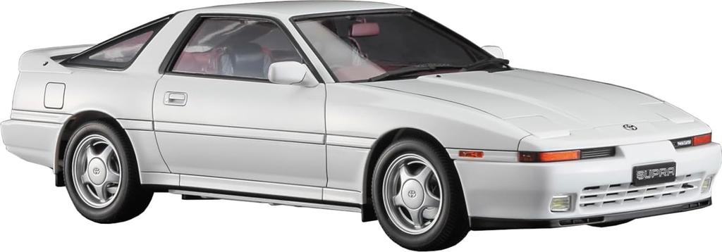 Hasegawa Toyota Supra A70 Twin Turbo 1990 Figure Plastic Model SP614 1/24 2.0GT w/Girls (Car)