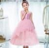 Mezinárodní Kouzelná Čarodějka Cosplay Glinda Růžové Šaty Večerní Šaty Moderování Dívčí Show NN60