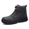 Xiyin Fashion Safety Boots, Light and Comfortable Four-season Work Boots, New Long-standing Not Tired Labor Urance Boots