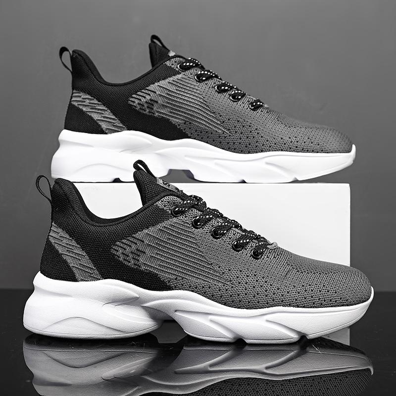 Maedef Herren Sneaker Mesh Schuhe Leicht Atmungsaktiv Laufschuhe Bequem Mode Lässig Fitnessstudio Walking Vulkanisierte Schuhe