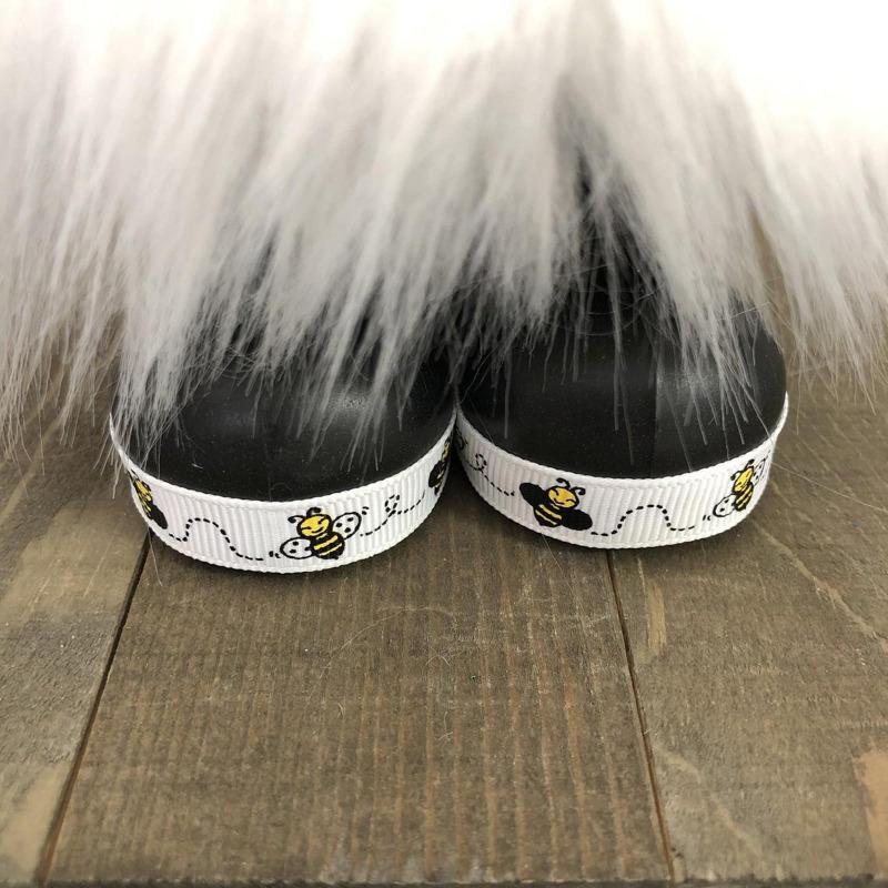 Bumble Bee Striped Gnome Scandinavian Tomte  Swedish Honey Bee Elfs Home KTY