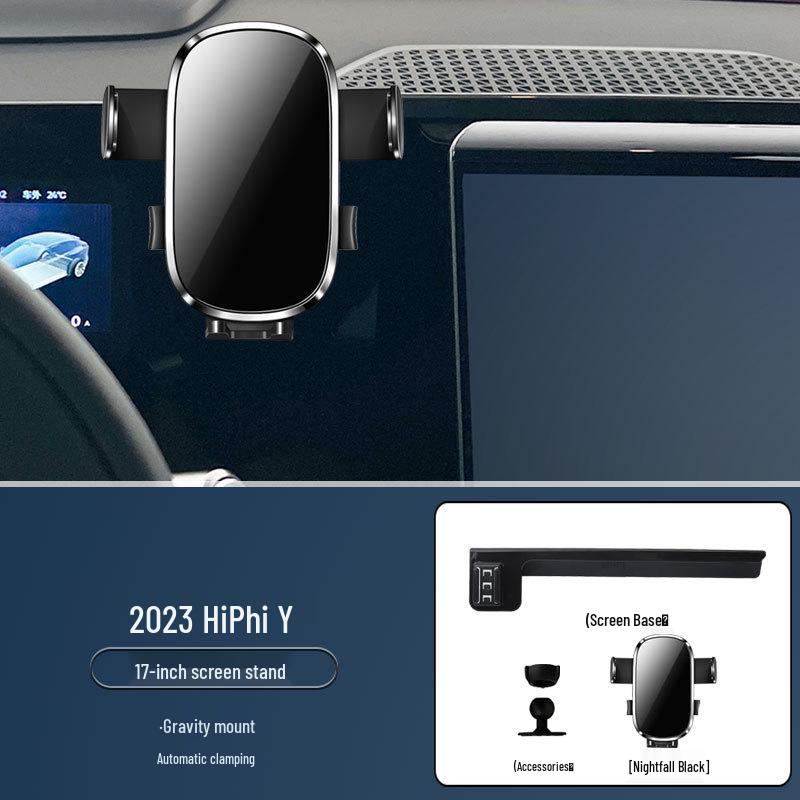 2023 HiPhi Y 17" Autospezifischer Bildschirm Handyhalter für Navigation