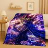 Winged Dragon of Ra Yu-Gi-Oh MONSTER CARD Cartoon Flannel Blanket,Soft Warm Plush Throw for Home Bedroom Bed Sofa Cover Office