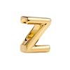 Golden Copper Metal 26 Letter Alphabet Charm Bead Component Compatible With Do It Yourself Bracelet High Quality Fine Jewelry Necklaces Neutral Style
