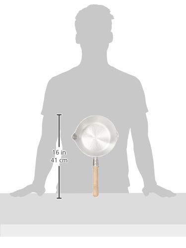 Nakao Aluminum Manufacturing Co., Ltd. Aluminum Hammered Pelican Yukihira Pot 18cm