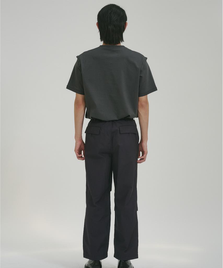 AEGO FREEDOM LAB Deep Grunge T-Shirt_Charcoal