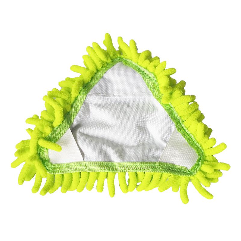 Rotatable Telescopic Chenille Triangle Mop with Replacement Head