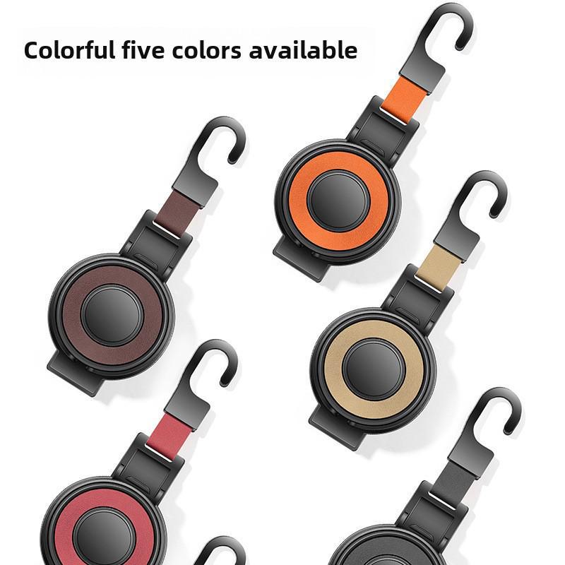 Car Multifunctional Hook Storage Rack with Cup Holder, Phone Holder, and Rear Storage - Organize Your Car Essentials with Ease.