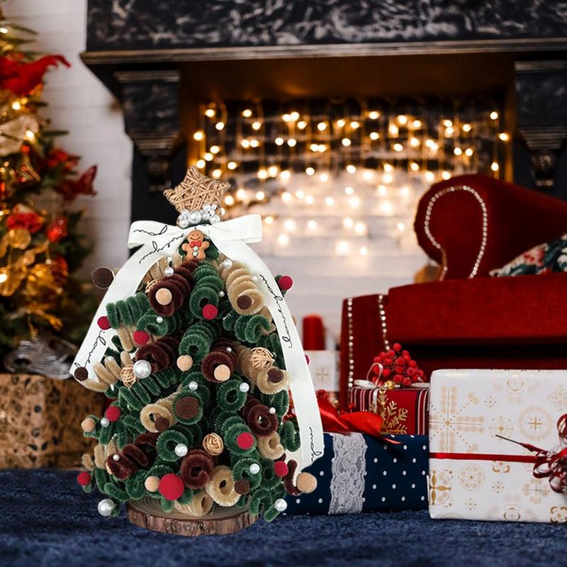 Tabletop Christmas Decor Handmade Decoration With Strong String Loop Holiday Gift Crafts For Friends Lovers Holidays Birthday