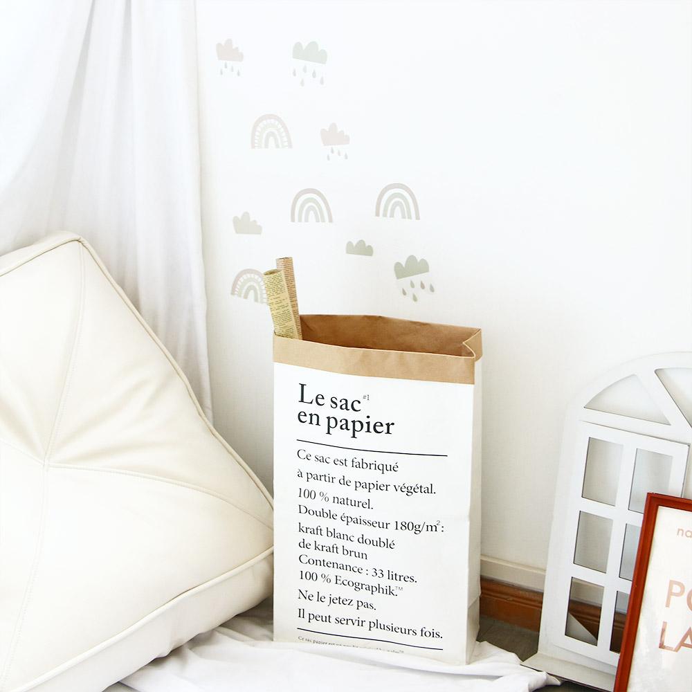 Nursery Decor Peel and Stick Home Wall Decals Bedroom Decoration Cloud Sticker Rainbow Wall Sticker