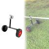 For Universal Metal Wheels String Trimmer Grass Eater Weed Adjustable Supplies