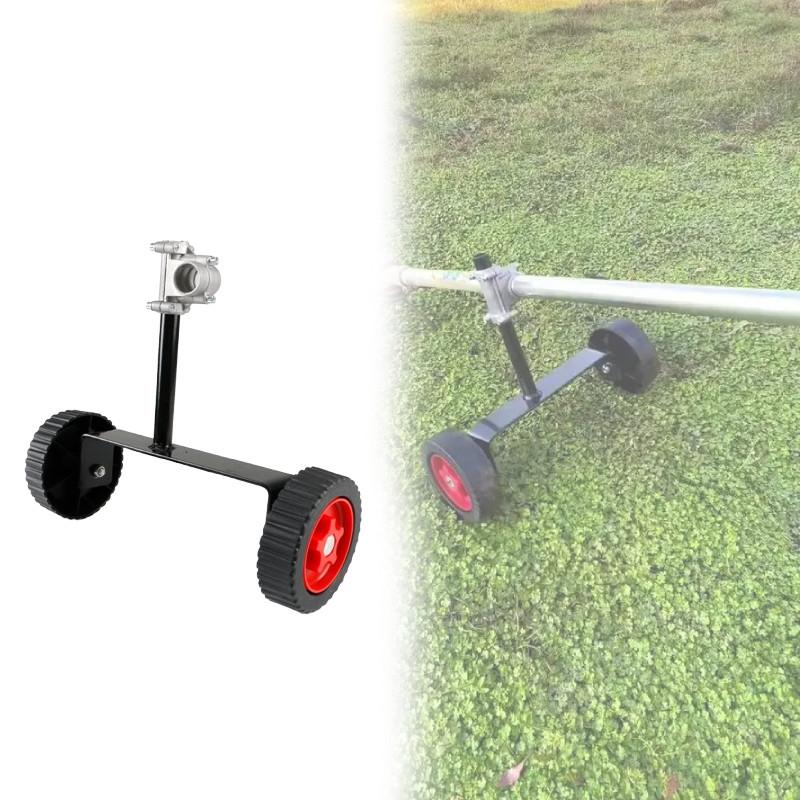 For Universal Metal Wheels String Trimmer Grass Eater Weed Adjustable Supplies