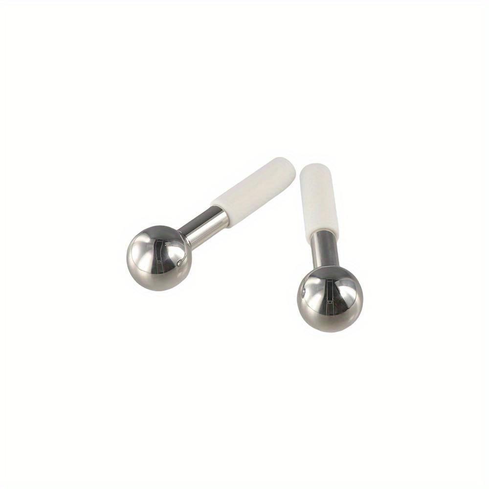 Stainless Steel Ice Wave Beauty Massage Stick Educe Swelling Face Massage Facial Ice Globes Narrow Pores Beauty Instrument