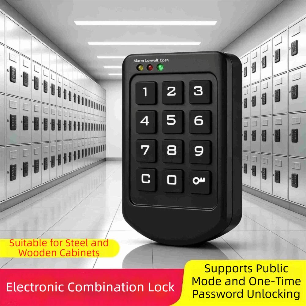 Battery Operated Digital Cabinet Lock Keyless Electronic Password Lock  Billiard Cue Cases