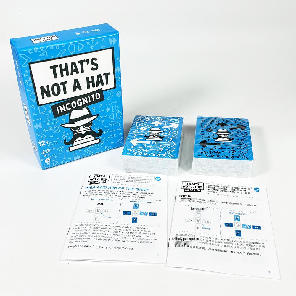 To nie jest kapelusz: Karciana gra imprezowa - Szybka wysyłka!