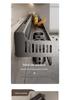 Wall-Mounted No-Drill Kitchen Spice Rack & Knife Holder