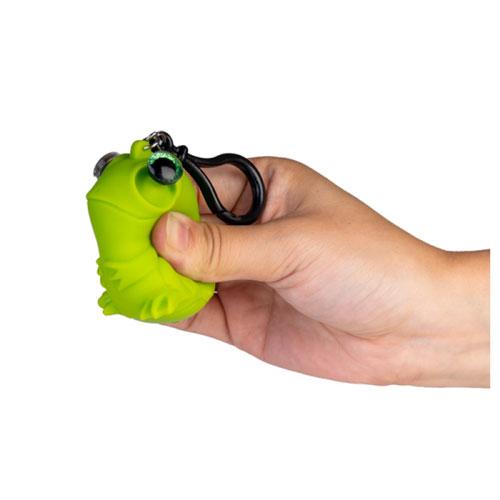 Aufklappbarer, auffälliger Schlüsselanhänger (Frosch)