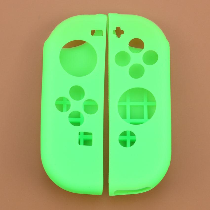 JCD 1Set Links Rechts Weiches Silikon Gummi Griff Gel Schutz L R Controller Gamepad Hülle Case Abdeckung Für Switch Joy-Con Joycon NS