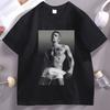 Bad Bunny TShirt Unisex Women Bad Benito T Shirt Vintage Graphic Tees Loose O Neck Tops Music Trendy Breathable Tshirt Streetwear