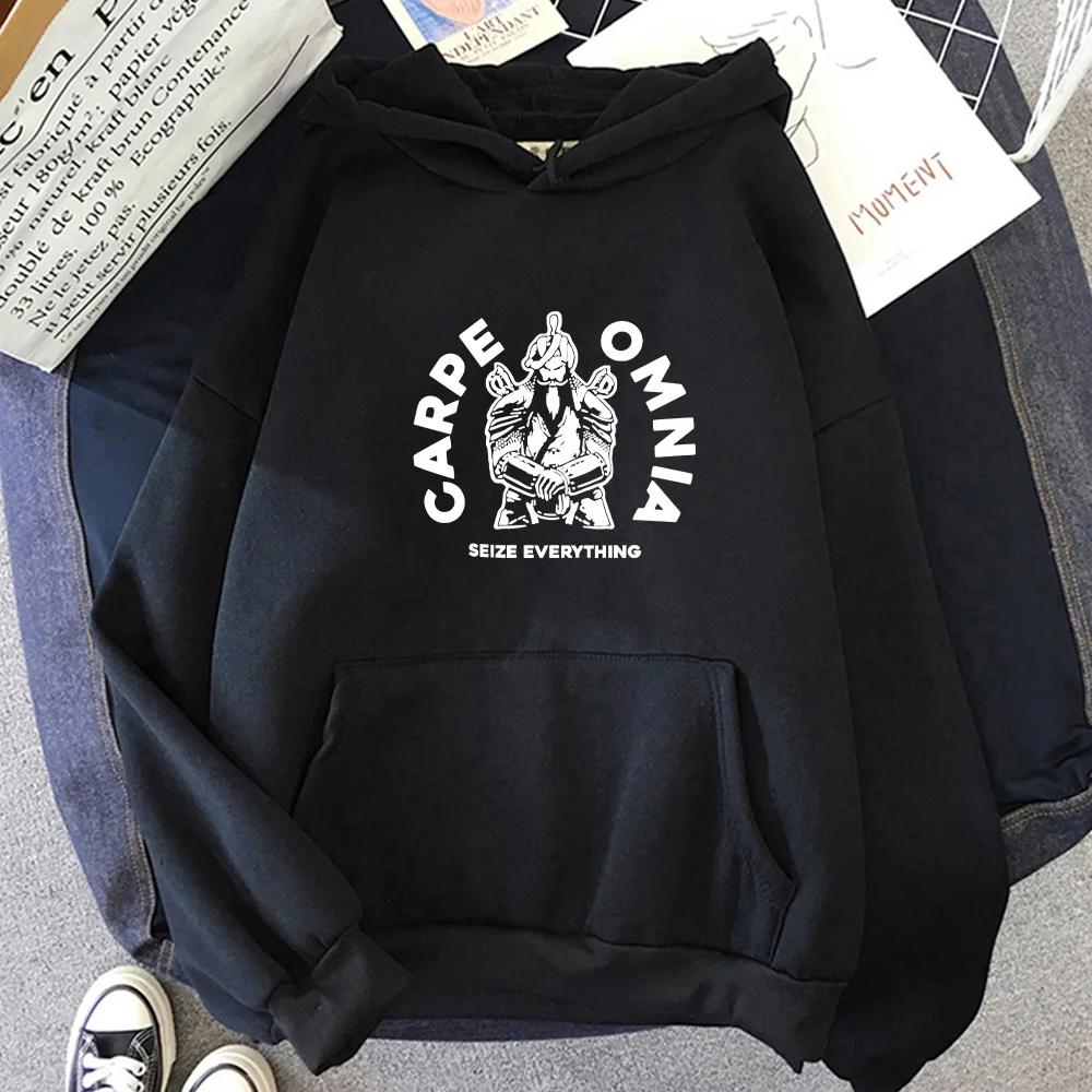 

Micah Parsonss Carpe Omnia Hoodies for Men/Women Hooded Long Sleeve Fashion Sweatshirts Y2k Streetwear Casual Clothes XS