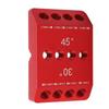 Drill Hole Guide Jig 30 45 90 Degree Angle 4 Sizes Woodworking Locator Building Supplies