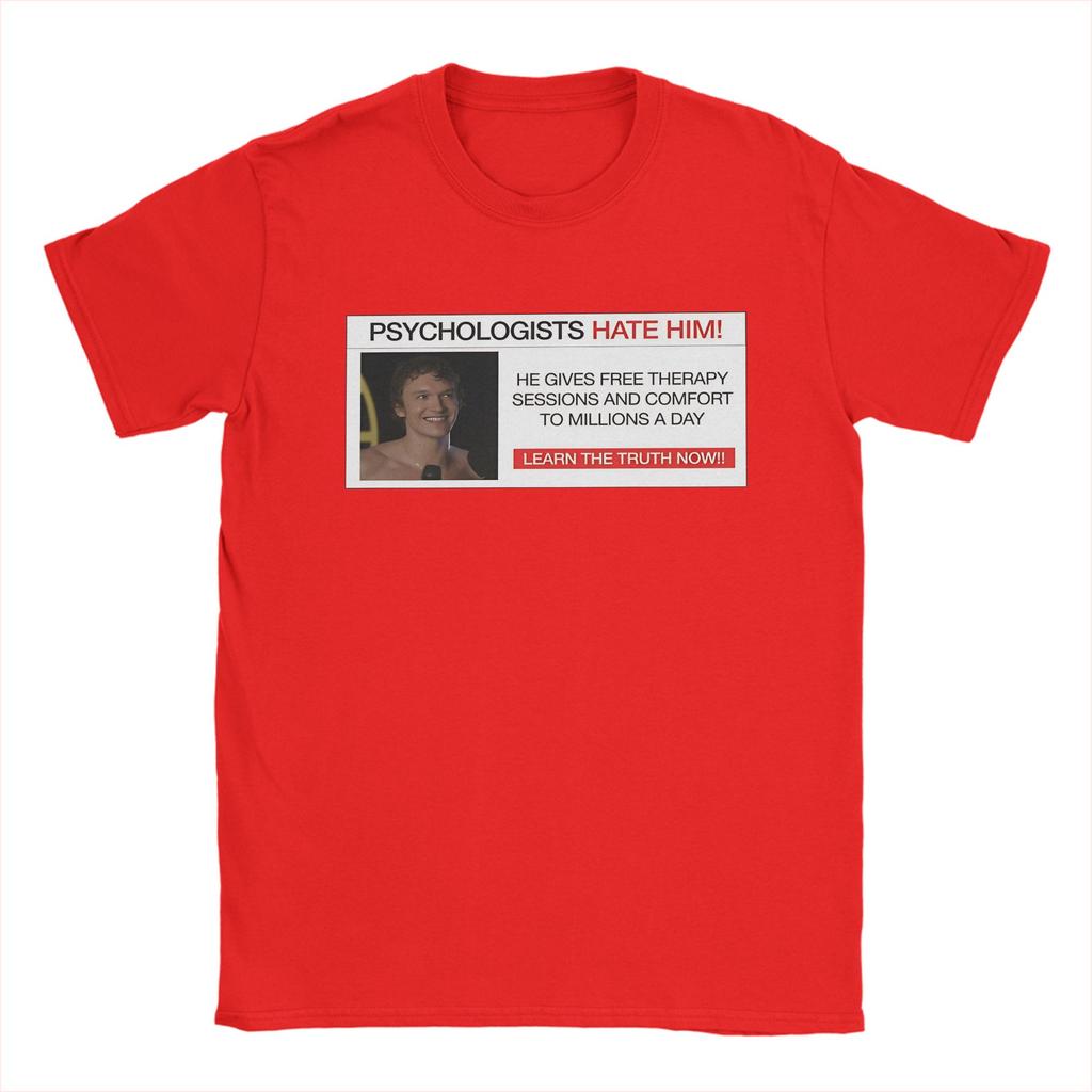 Unisex T-Shirts Psychologen HASSEN Ilya Rozanov Vintage Baumwoll-T-Shirt Kurzarm Erhitzte Rivalität T-Shirts Rundhals Oberteile