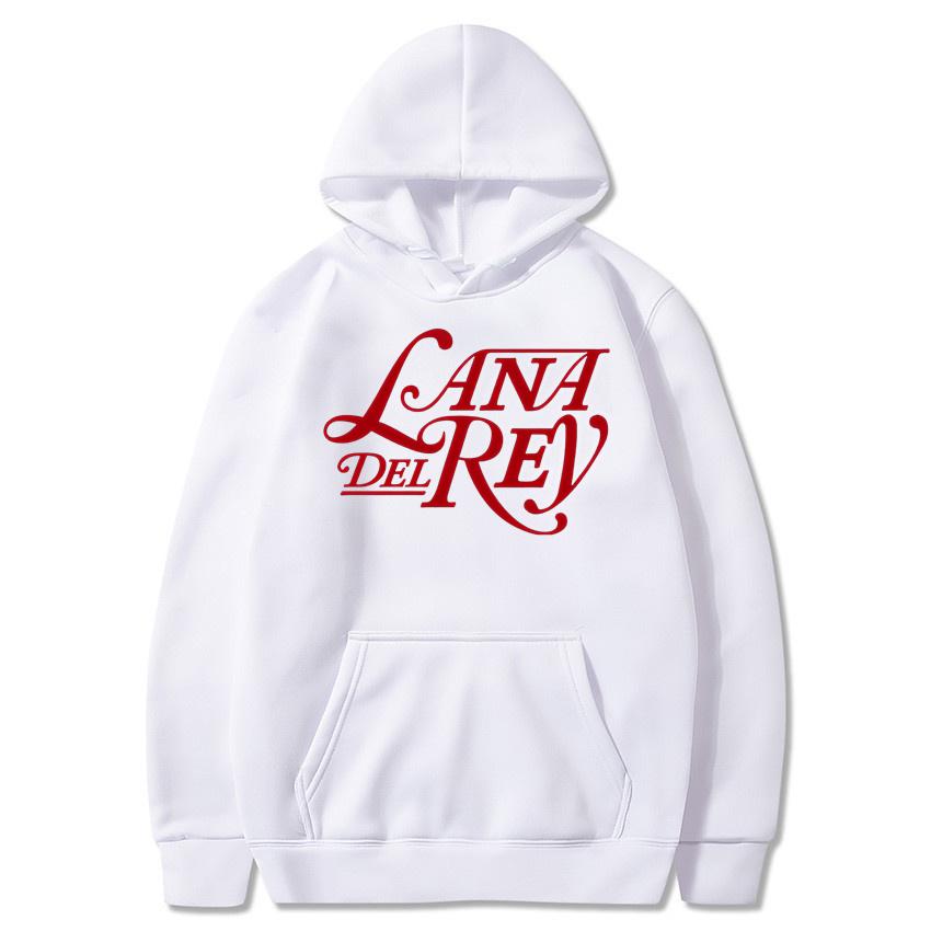 Lana Del Rey Logo Lightweight Hoodie Hoodies Men Fashion Long Sleeve Sweatshirts Women Streetwear