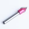 60-Degree 6MM Router Bits 10mm Cutting Diameter Shank Cutting Tool V Groove Bit Hole Opener Cutting Dia CNC V Bit