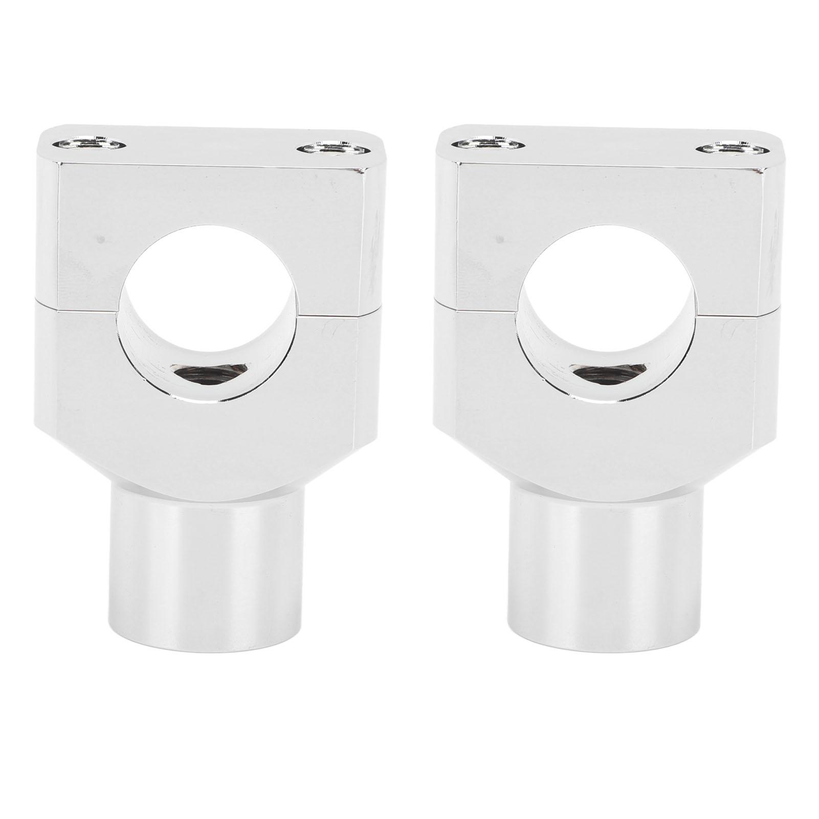 

Motorcycle Handlebar Bracket Clamps Metal Riser Mount for 25mm Diameter Handlebars Motorcycle Electric Vehicles