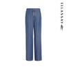 ELLASSAY Women's Lyocell Drape Wide-Leg Jeans EWE362N00400