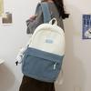 Schoolbag Mori Corduroy Ins Wind Simple and Versatile Large Capacity Junior High School Student Schoolbag Women Travel Backpack
