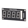 4Pcs LED Segment Digital Display Module 4 Bits 7 Segments PCB Clock Module 0.56 Inch MRA172A Red