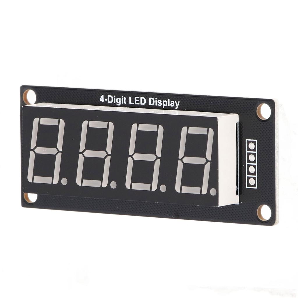4Pcs LED Segment Digital Display Module 4 Bits 7 Segments PCB Clock Module 0.56 Inch MRA172A Red