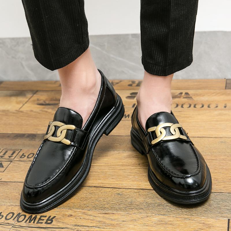2024 Shoes Men Outdoor Walking Shoes Dress Wedding Loafers Men's Luxury Brand Stylish Club Footwear for Men Mens Slip On Shoes