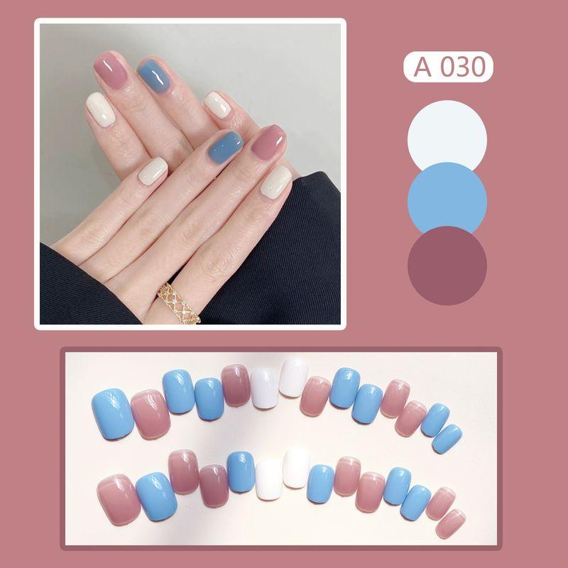 

Градиентный патч Дымчато-голубой Ледяной Прозрачный Финишный Доспех Cream Pink Blue [A030] Short