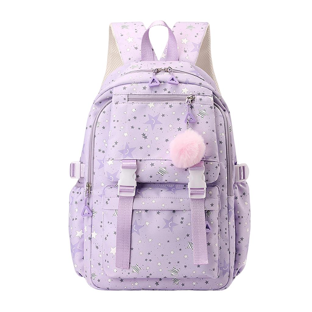 Süßer Schulrucksack für Kinder - Leichte Schultasche für Mädchen und Jungen, für Schule und Reisen, mit verstellbaren Schultergurten und mehreren Taschen